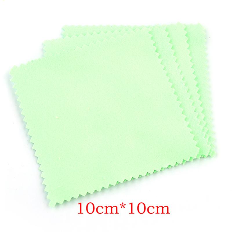 Louleur Polish Polishing Cloth Silver Color Cleaning Polishing Cloth Soft Clean Wipe Wiping Cloth For Gold Color Jewelry Tool
