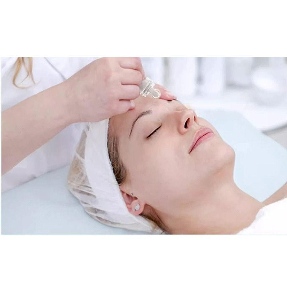 Wiederverwendbarer 64 Nadeln Hydra Roller Mikronadel Hydra Nadel Serum Applikator Gesichtspflege