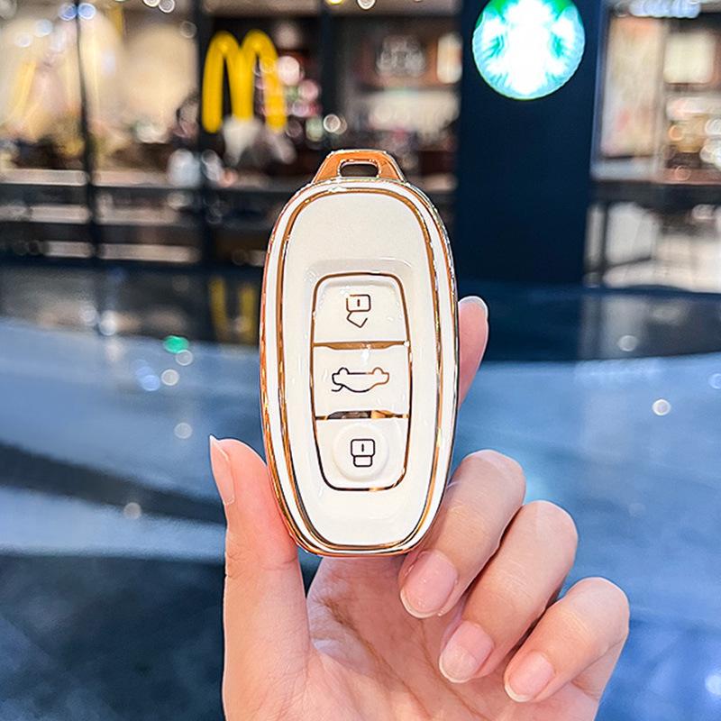 High-End Personalized Protective Shell for FAW Hongqi H7 Key - Stylish Unisex Design