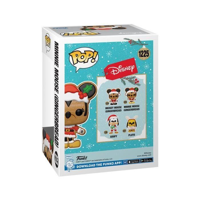 Figurine POP! - Funko - Disney Holiday 2022 - Minnie - 9 cm - Collection festive