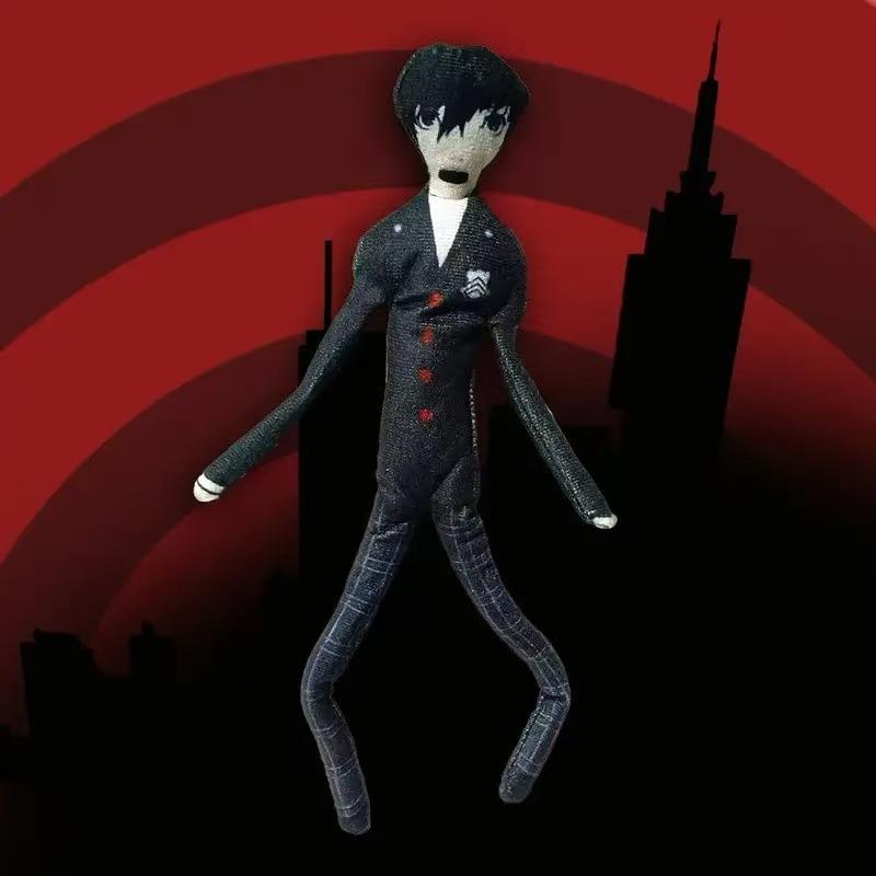 28cm Cosplay Game Amamiya Ren Ryuji Sakamoto Yusuke Kitagawa Anne Takamaki Akechi Goro Abstract Wire Skeleton Plush Toy Fan Gift