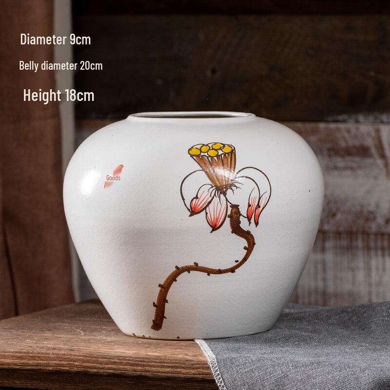 Керамическая ваза для цветов в новом китайском стиле от фермы Sanpilang