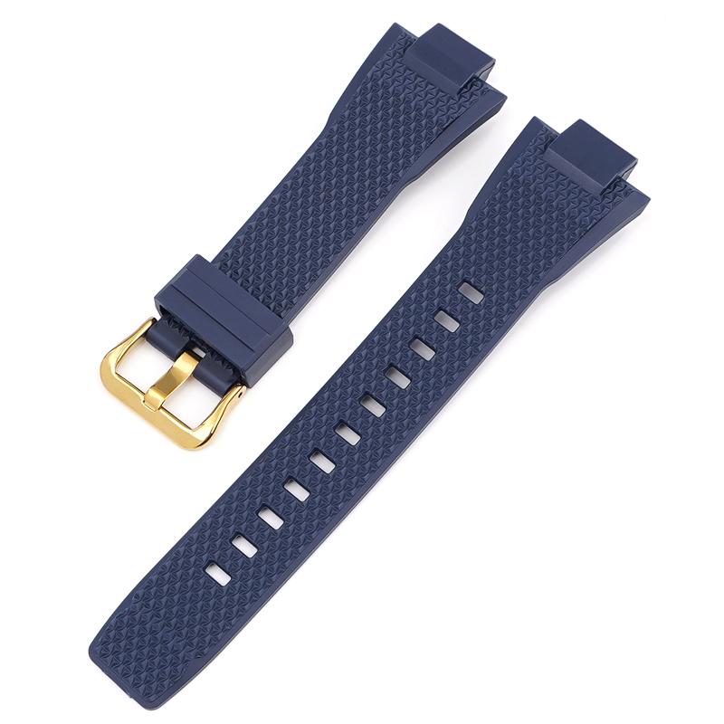 Watch Accessories For Casio G-SHOCK GST-B400 Series Resin Strap Men's Sports Waterproof Rubber Replacement Watchband Bracelet