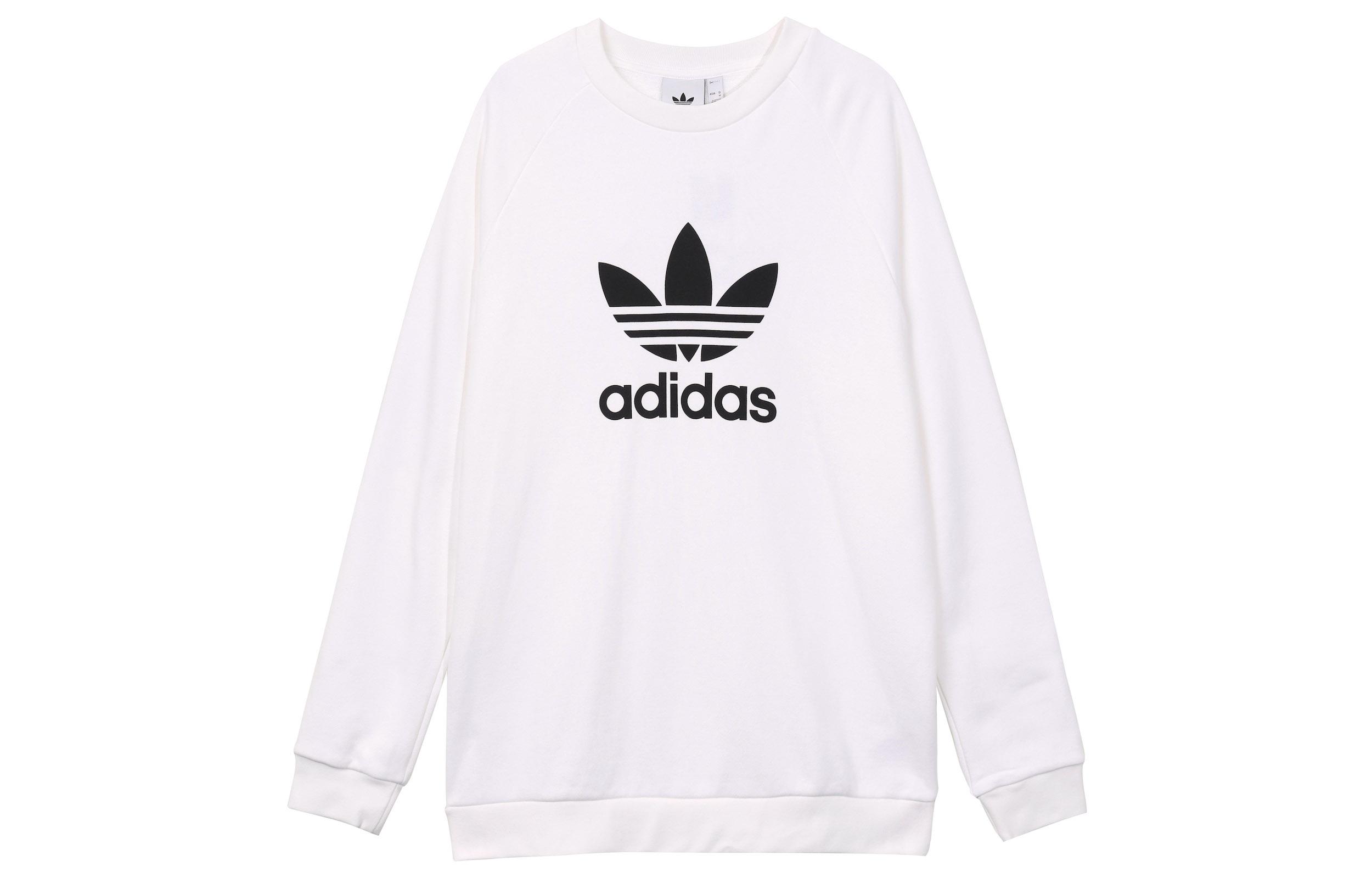 Adidas Originals TREFOIL CREW Sweatshirts Men s Crew Neck Moderate Regular DV1544 XL