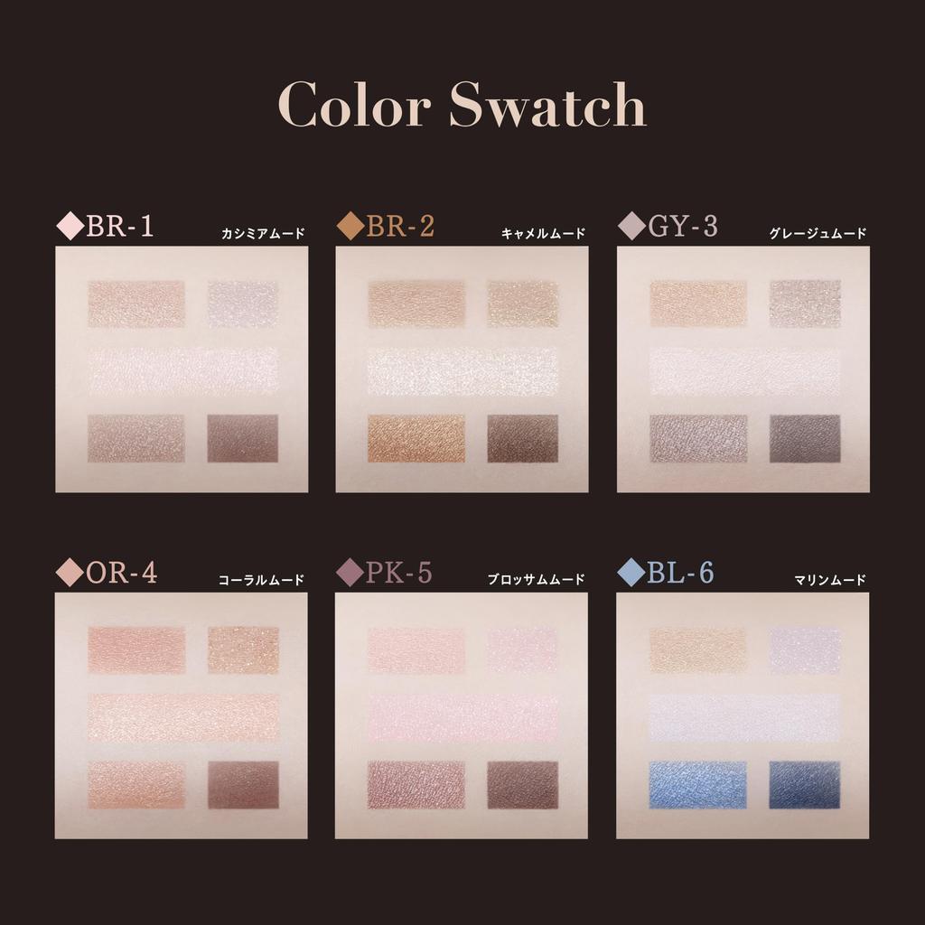 Visee Double Mood Eyes Marine Mood Eyeshadow Blue BL-6 4.8g