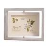 360 Degree Photo Display Multiple Angles Display Double Sided 6 Inch Rotatable Photo Frame For Dynamic Wall Decorations