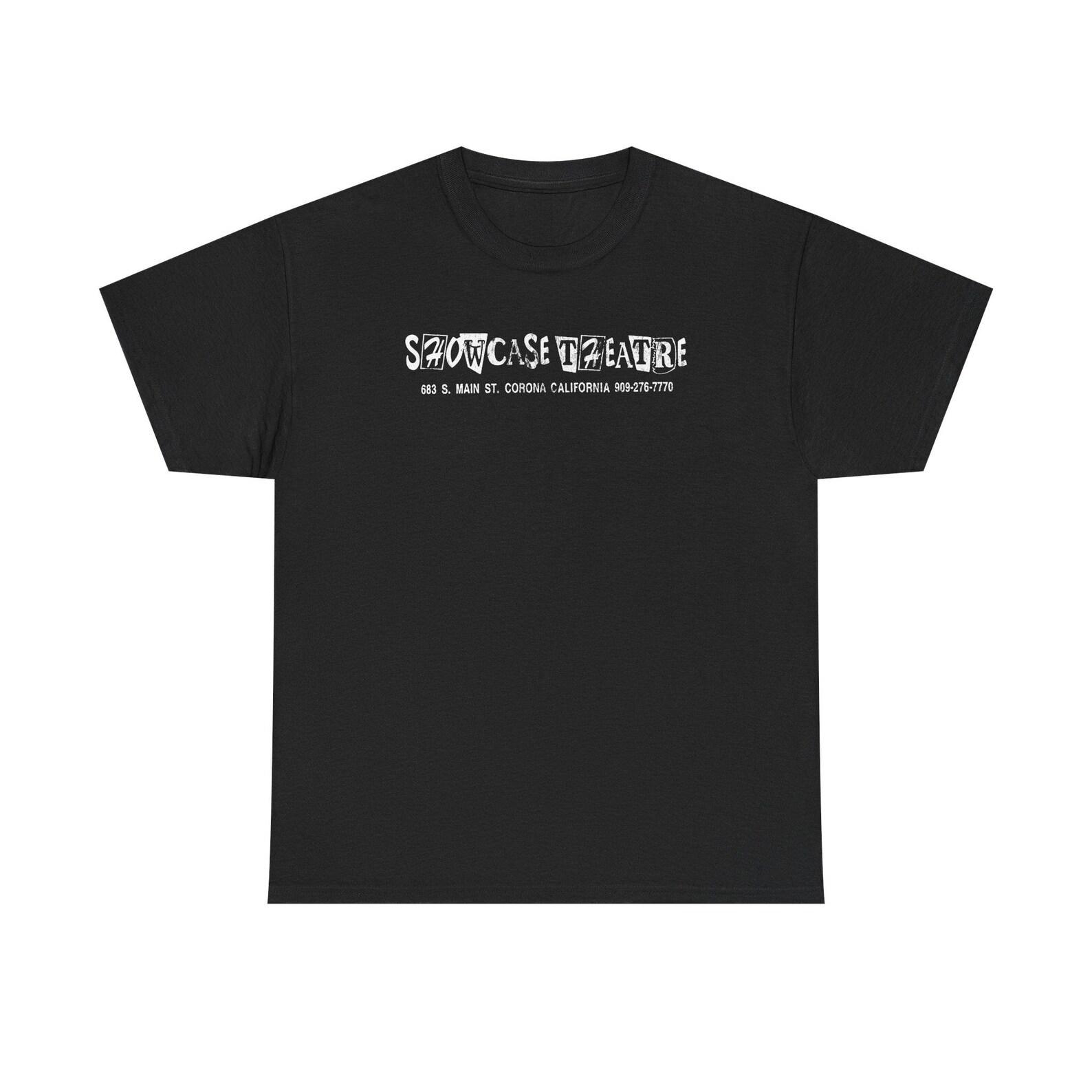 Showcase Theatre Vintage Hardcore Shirt, Corona California Punk Venue Tee, Underground Music T shirt M