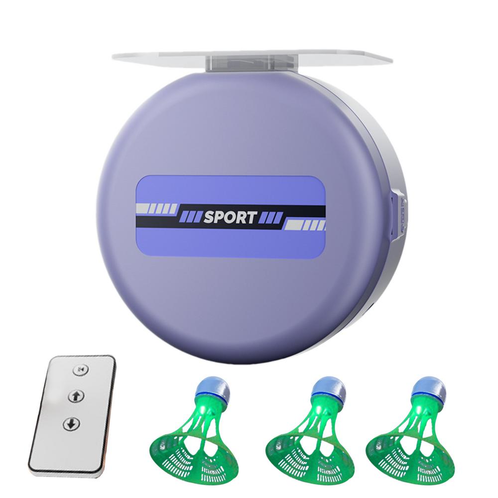 Self Study Badminton Trainer Portable Badminton Practice Robot Professional Badminton Training Tool Shuttlecock Rebound