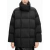 [Jiang * Order] Autumn and Winter New Product Stand-up Collar Thickened Long-sleeved Black Down Jacket Women's White Duck Down Top