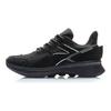 Li Ning Eazgo Shock Absorption Balance Low Top Sports Casual Shoes Men Sneakers Black AREP017-4