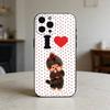 cute monchhichis     Phone Case Silicone black Soft For IPhone 17,16,15,14,13,12,11,SE,Plus Pro Max