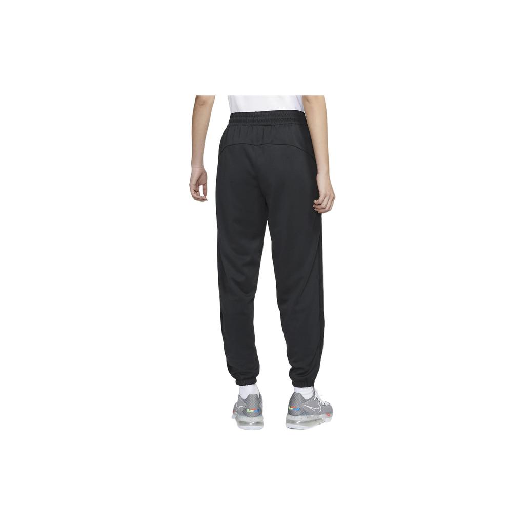 Nike Solid Color Breathable Knitted Casual Pants Women bottoms Black DH7265-010