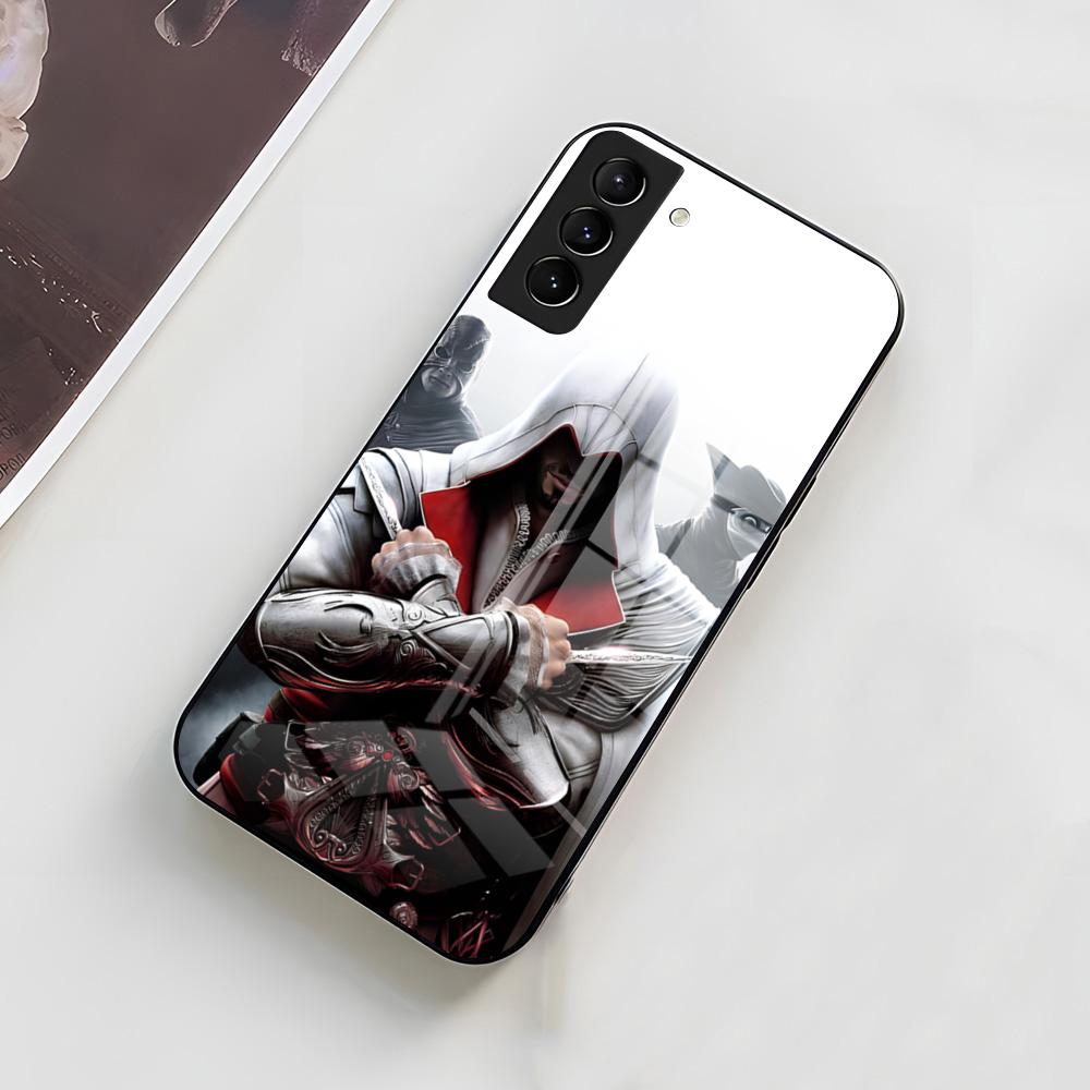 A-Assassins Game C-Creed Etui na telefon do Samsung A56 A36 A26 A16 A15 A25 A35 A55 A14 A34 A24 A54 Szklane Etui