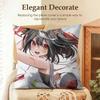 U-Uma Musume Pretty Derby Cushion Cover Natural Linen Organic Fabric Double-Sided Printing Sofa Home Decor Gift Pillow Case