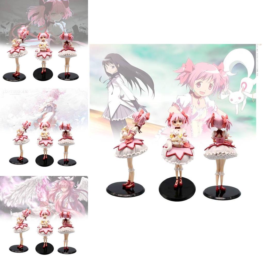 Stunning Puella Magi Madoka Magica Kaname Madoka Pvc Figure 22cm Collectible Model