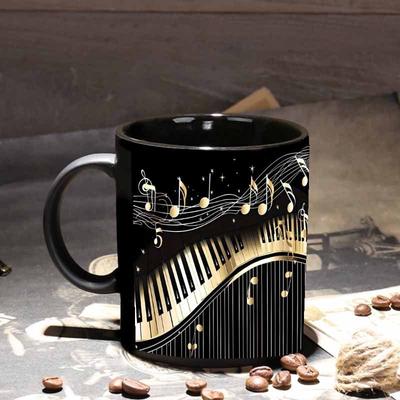 Klavier Keramik Kaffeetasse Trinktasse Geschenk