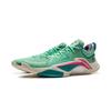 Li Ning BadFive Chase Hunt 1 Antiscivolo Copertura Leggero Rimbalzo Scarpe da Basket da Esterno Basse da Uomo Verde ABFV003-8