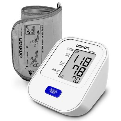 HEM 7120 Fully Automatic Digital Blood Pressure Monitor With Intellisense Technology - Arm Circumference (22-32Cm) (White)