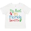 Inktastic Meine Tante in Florida liebt mich Kleinkind T-Shirt Outfit Staaten Kind Niedlich