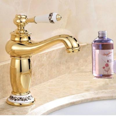 Teapot Type Vintage Bathroom Faucet Corrosion Resistant Basin Tap Antique Copper Faucet High Pressure Light Luxury