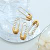 Hong Kong Style Pearl Clip Earrings: Fashionable & Versatile Autumn/Winter Accessory for Women