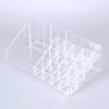 Transparent Lipstick Storage Box 16 Slots Acrylic Lipstick Organizer Opening Design Multipurpose for Bathroom Vanity