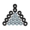 10Pcs/Set Rubber Steel Rubber Grommets  for Honda for Suzuki for Kawasaki Fairing
