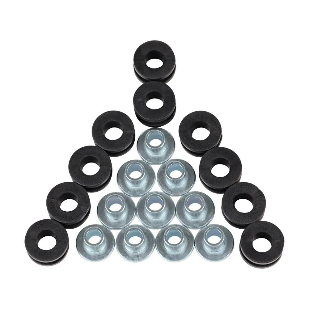 10Pcs/Set Rubber Steel Rubber Grommets  for Honda for Suzuki for Kawasaki Fairing