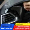 Car ABS Carbon Fiber Car gear panel Cover Interior Kit Trim For BMW 3 Series 4 Series G20 G21 G22 2020-2025 Stickers Accessoires
