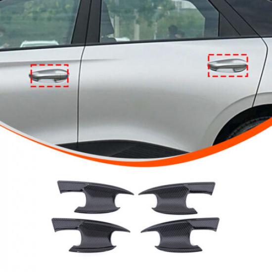 ABS Kohlefaser Außen Außentürschale Abdeckung Zierleiste Für MG4 MG 4 EV EH32 22-25