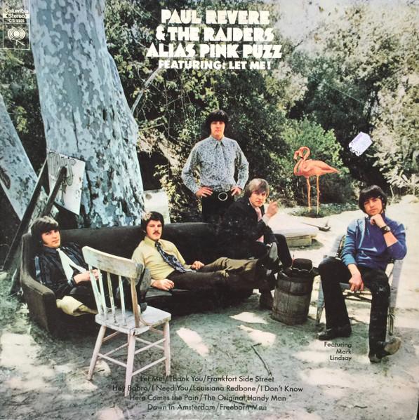 

LP-пластинка PAUL REVERE & THE RAIDERS, MARK LIN - Alias Pink Puzz CS9905 Columbia 1969 США Рок Б/У