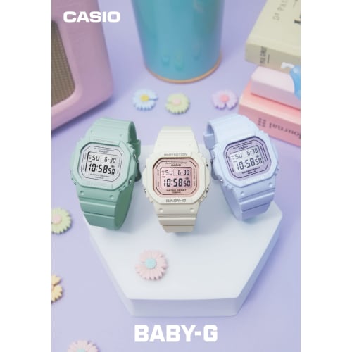 Casio Baby-G Women's Watch BGD-565SC-3JF Sage Green