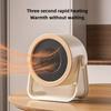 Household Bedroom Small Fast Heating Warm Air Blower Intelligent Electric Heater Winter Office Desktop Heating Fan