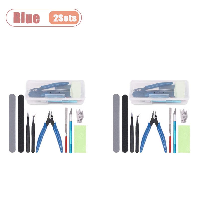 Modellbau Grundwerkzeuge Handgefertigtes Modellauto Hobby Bau Reparatur und Montage Werkzeuge Starter-Set für DIY Bastelprojekte