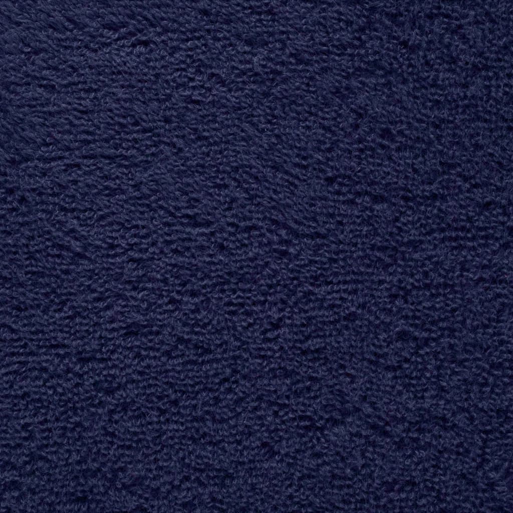 Vidaxl Ręczniczki Premium Solund, 2 Szt., Granatowe, 30X50 Cm