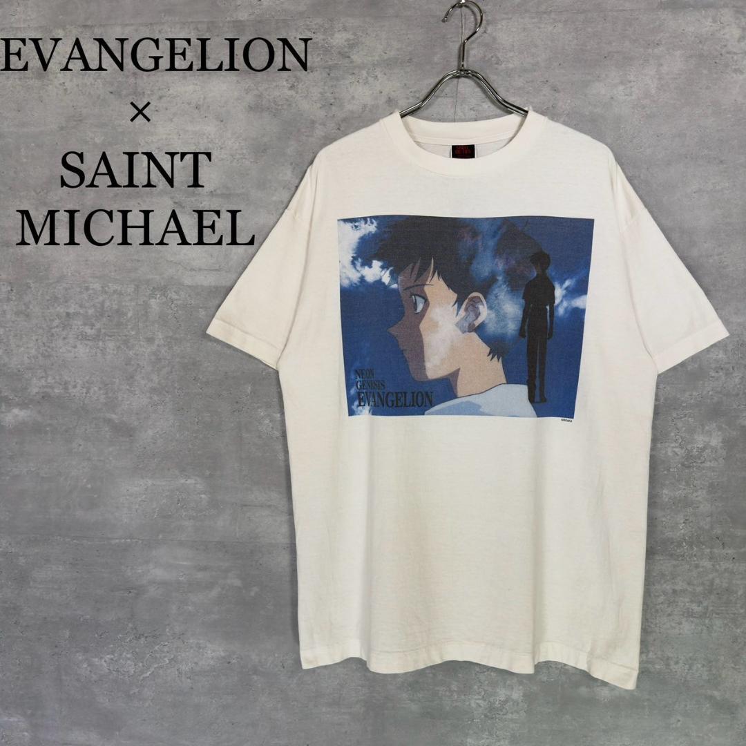 

[USED] SAINT MICHAEL x EVANGELION collaboration T-shirt (L)