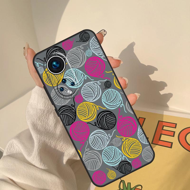 Sewing Knitting Crochet Case For Honor Magic 8 Pro 5 6 7 Lite Cover For Honor 400 200 90 70 50 X8a X8b X9a X9b X9c