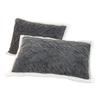 Plush Pillow Cover Winter Warm Pillow Cover Double-Sided Fuzzy Pillowcase Pillow Protector for Bedroom Dormitory Decoration