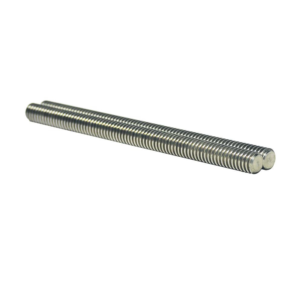CNC 304 Stainless Steel T20 Trapezoidal Lead Screw, 4mm Pitch/Lead