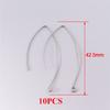 New V-shaped Earring French Earring Hooks Findings Ear Hook Wire Settings Base Settings For Jewelry Making Earrings Accessories