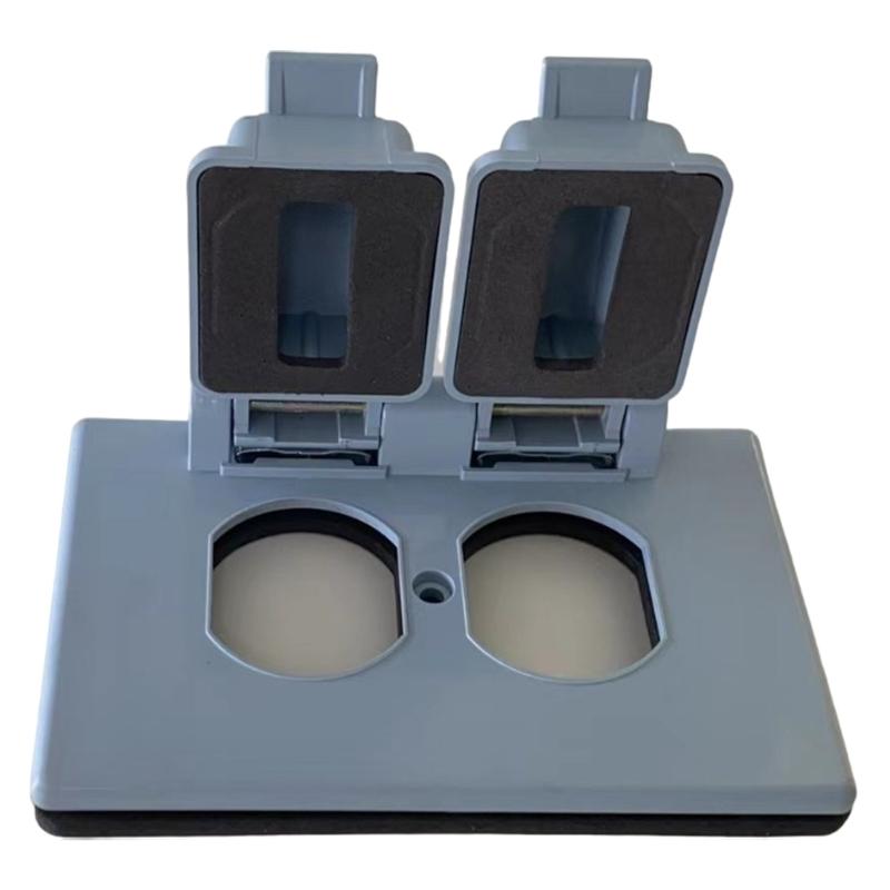 

Multipurpose Sturdy Outdoor Outlet Cover for Duplex Receptacles Pack Horizontal Gang Easy to Installion Listed 1