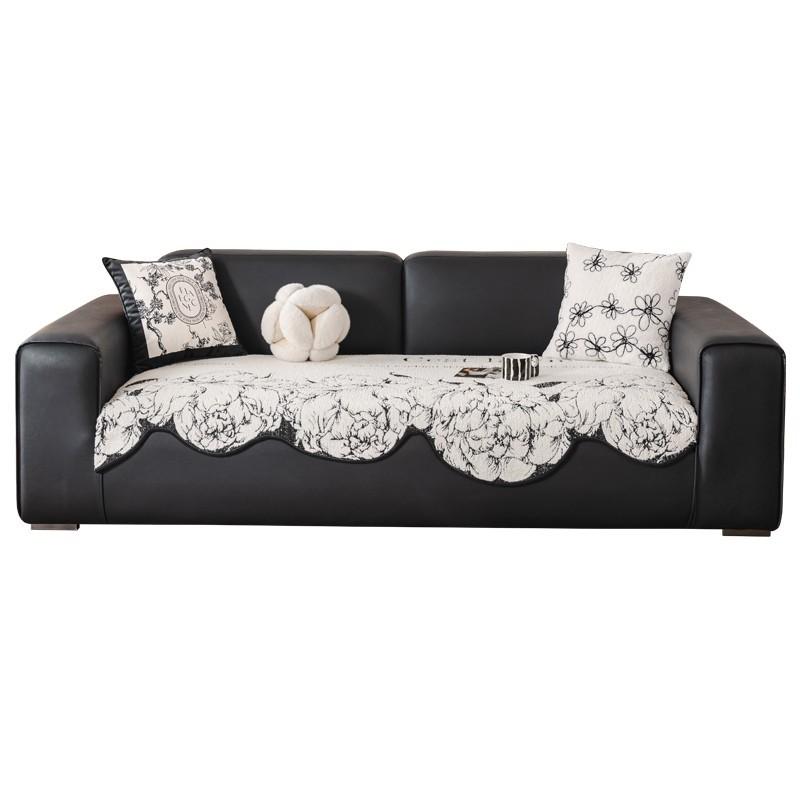 Special-Shaped Sofa Cushion Summer Non-Slip Cool Pad Light Luxury High-Grade Irregular Seat Cushion for Summer