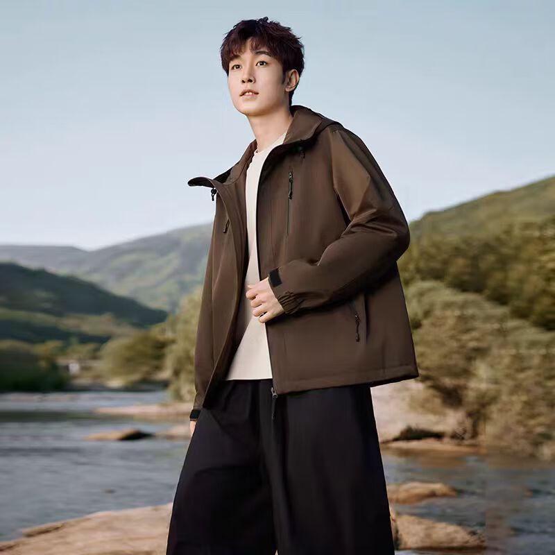 YAYA Unisex 2025 Stormproof Hooded Short Down Jacket