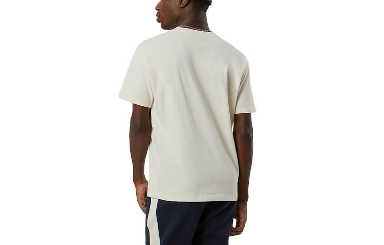 New Balance New Balance X Rich Paul T Shirts Men's Ecru Crew Neck Moderate Straight Fit MT13923-MCU