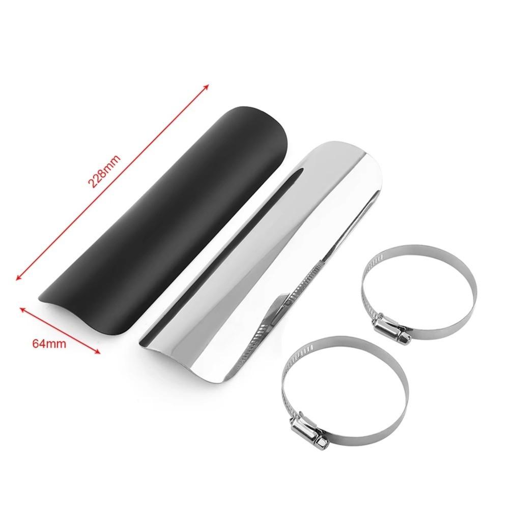 Aluminum Alloy Motorcycle Exhaust Heat Shield  for Harley Cruiser Bobber Chopper Modified Exhaust