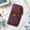 Men's Vintage Wallet Tiger Pattern Large Capacity Card Holder PU Leather Casual Long Purse for Daily Use 