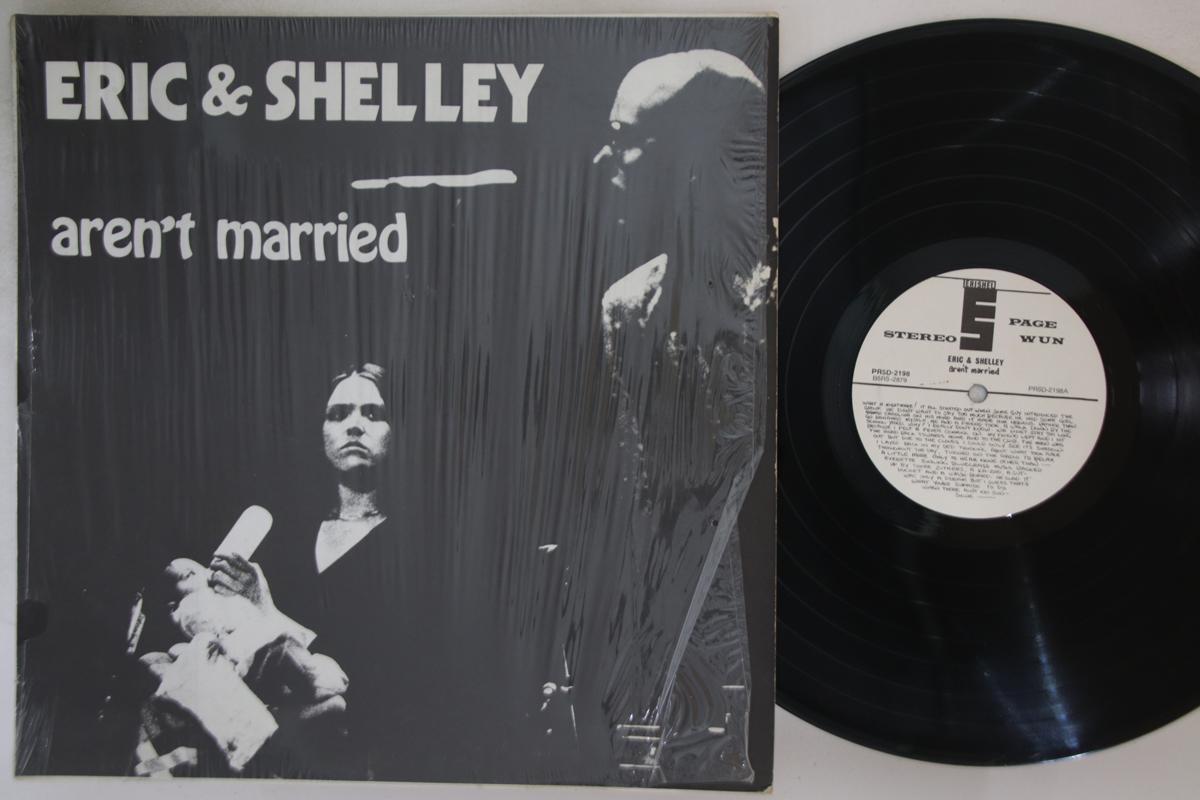 

LP Record ERIC & SHELLEY - Aren t Married PRSD2198 ERISHEL US Folk Used
