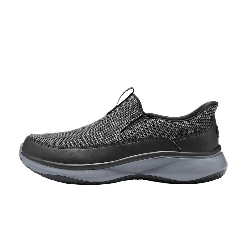 Skechers Mens USA Street Wear Simple Comfortable Walking Shoes Men sneaker 211330-BLK 39.5