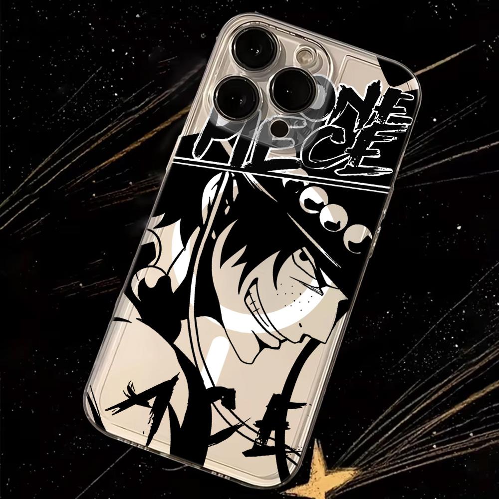 Anime Ones Pieces Luffys Magnetic Phone Case for iPhone 17 16 15 14 13 12 11 8 7 Air Plus Pro Max X XR XSMax Soft Clear Tpu