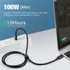 Full Function 20Gbps Type C Cable USB3.2 Gen2 *2 USB C 20G Data Transfer Cord USB 3 100W Fast Charge Cable 4K For Hub MacBook 5M